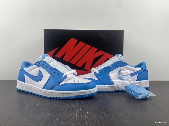 One Kick Low x UNC 1 Jordan SB Nike CJ7891-401 Air 0803